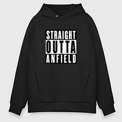 Мужское худи оверсайз Liverpool Straight Outta Anfield Ливерпуль