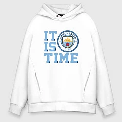 Мужское худи оверсайз It is Manchester City Time