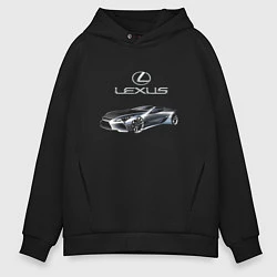 Мужское худи оверсайз Lexus Motorsport