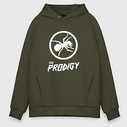 Мужское худи оверсайз Prodigy логотип