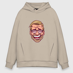 Мужское худи оверсайз Klopp Smile