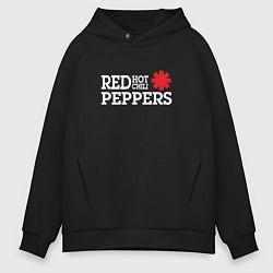 Мужское худи оверсайз RHCP Logo Red Hot Chili Peppers