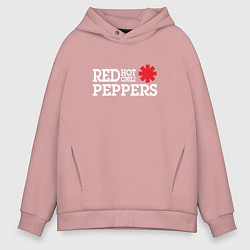 Мужское худи оверсайз RHCP Logo Red Hot Chili Peppers