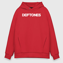 Мужское худи оверсайз Deftones hard rock