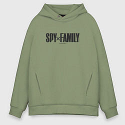 Мужское худи оверсайз Spy x Family Logo