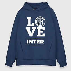 Мужское худи оверсайз Inter Love Classic