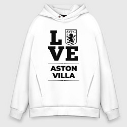 Мужское худи оверсайз Aston Villa Love Классика