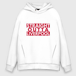 Мужское худи оверсайз Straight Outta Liverpool