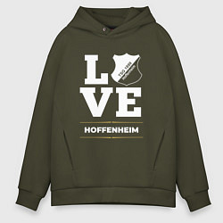 Толстовка оверсайз мужская Hoffenheim Love Classic, цвет: хаки