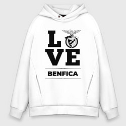 Мужское худи оверсайз Benfica Love Классика