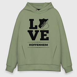 Мужское худи оверсайз Hoffenheim Love Классика