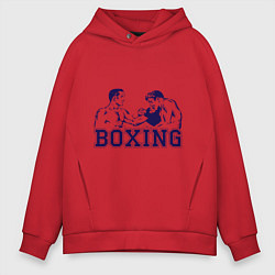 Мужское худи оверсайз Бокс Boxing is cool