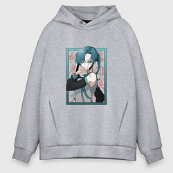 Мужское худи оверсайз Hatsune Miku Drain