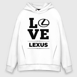 Мужское худи оверсайз Lexus Love Classic