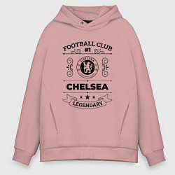 Мужское худи оверсайз Chelsea: Football Club Number 1 Legendary