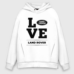 Мужское худи оверсайз Land Rover Love Classic
