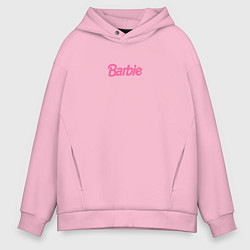 Мужское худи оверсайз Barbie mini logo