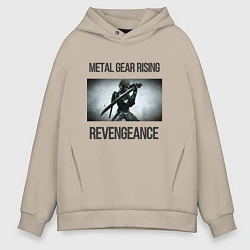 Мужское худи оверсайз Metal Gear Rising: Revengeance - Raiden