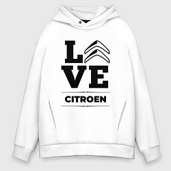 Мужское худи оверсайз Citroen Love Classic