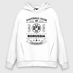Мужское худи оверсайз Borussia: Football Club Number 1 Legendary
