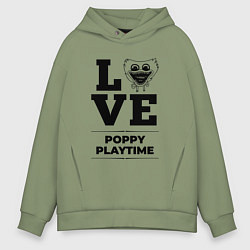 Мужское худи оверсайз Poppy Playtime Love Classic