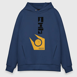 Мужское худи оверсайз Half life - city17