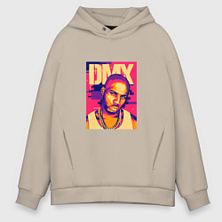 Толстовка оверсайз мужская DMX Style, цвет: миндальный