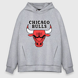 Мужское худи оверсайз Chicago Bulls