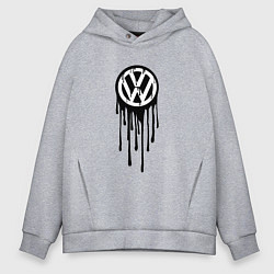 Мужское худи оверсайз Volkswagen - art logo