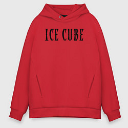 Мужское худи оверсайз Ice Cube - logo