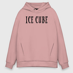 Мужское худи оверсайз Ice Cube - logo