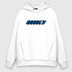 Мужское худи оверсайз FC Inter - Striped Crewneck 202223