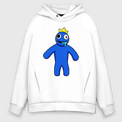 Мужское худи оверсайз Синий из Роблокс