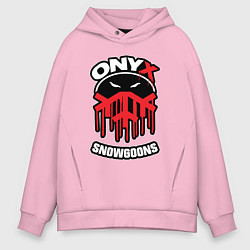 Мужское худи оверсайз Onyx - snowgoons