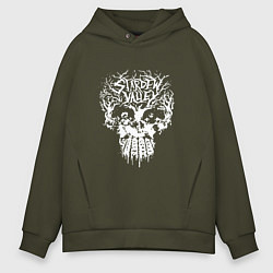 Мужское худи оверсайз Skulldew Valley Tee