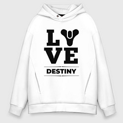 Мужское худи оверсайз Destiny love classic