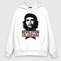 Толстовка оверсайз мужская Revolution hero, цвет: белый