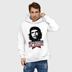 Толстовка оверсайз мужская Revolution hero, цвет: белый — фото 2