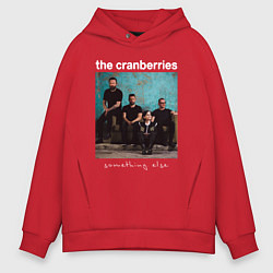 Толстовка оверсайз мужская The Cranberries rock, цвет: красный