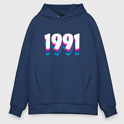 Мужское худи оверсайз Made in 1991 vintage art