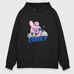 Мужское худи оверсайз Cooky BT21 Jungkook