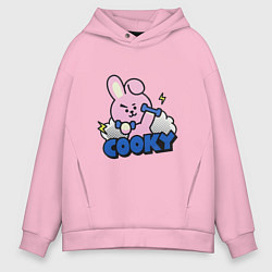 Мужское худи оверсайз Cooky BT21 Jungkook