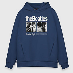 Мужское худи оверсайз The Beatles rock