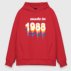 Мужское худи оверсайз Made in 1988 liquid art