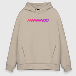 Мужское худи оверсайз Mamamoo gradient logo