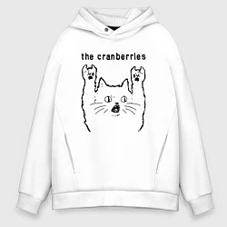 Мужское худи оверсайз The Cranberries - rock cat