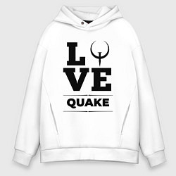 Мужское худи оверсайз Quake love classic
