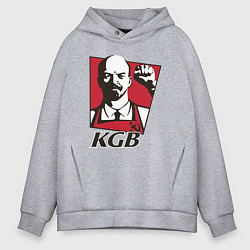 Мужское худи оверсайз KGB Lenin