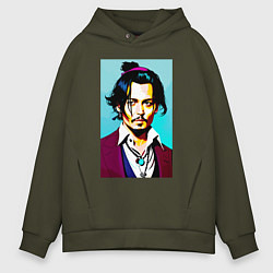 Мужское худи оверсайз Johnny Depp - Japan style