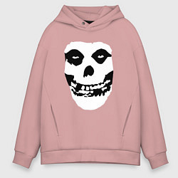 Мужское худи оверсайз Череп misfits